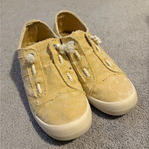 Blowfish Yellow Slip-On Sneakers